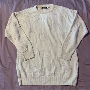 vintage knit penn state sweater